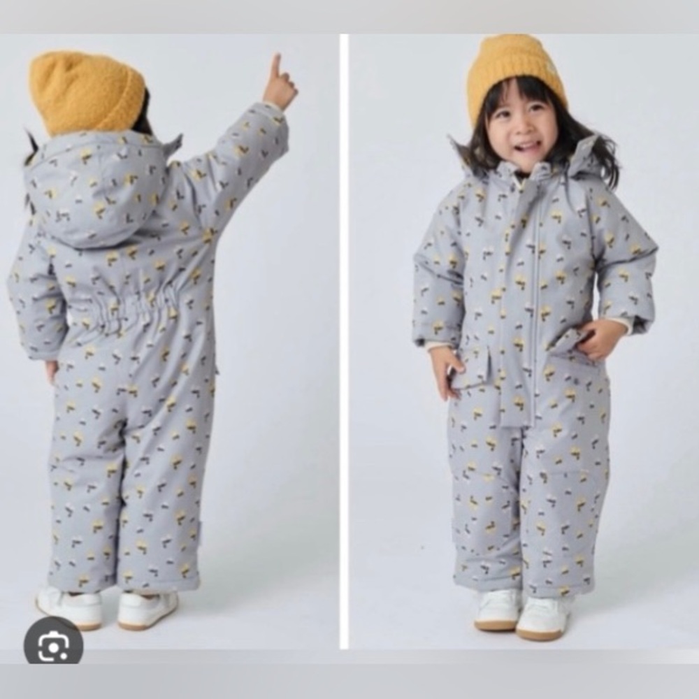 7AM enfant toddler snowsuit grand 3T-4T autumn blossom NEW WITH TAGS winter warm